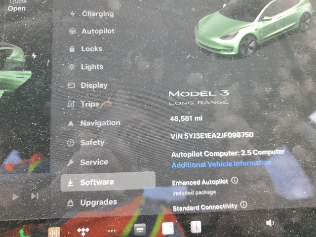 5YJ3E1EA2JF098750 Tesla MODEL 3