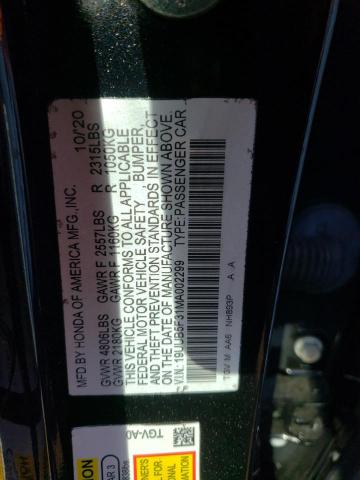 19UUB5F31MA002299 Acura TLX