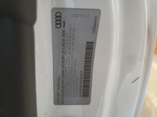 WAUM2AFH7GN002675 Audi A5 Premium Plus S-line