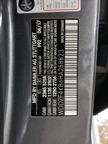 WDDZF4KB6HA258823 Mercedes-Benz E 300 4matic