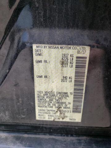 1N4AL3AP4HC263035 Nissan ALTIMA 2.5