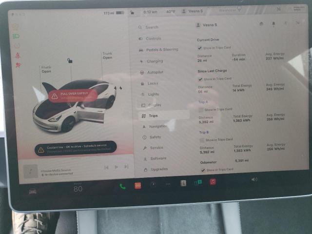 5YJ3E1EA3PF580880 Tesla MODEL 3
