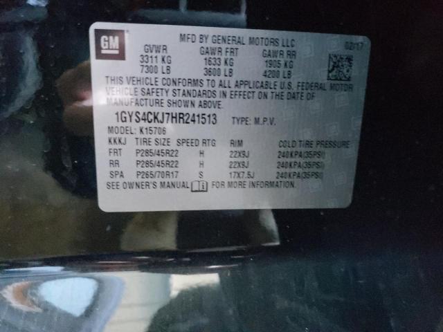 1GYS4CKJ7HR241513 Cadillac Escalade Premium Luxury