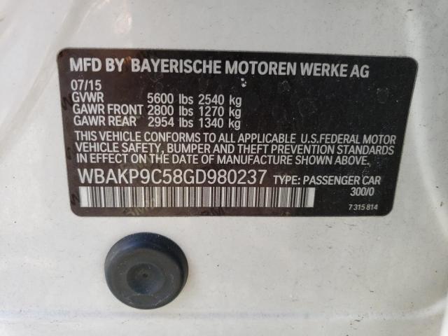 WBAKP9C58GD980237 BMW 550 Xi