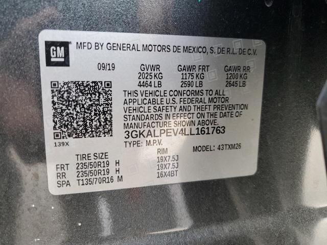 3GKALPEV4LL161763 GMC Terrain Slt