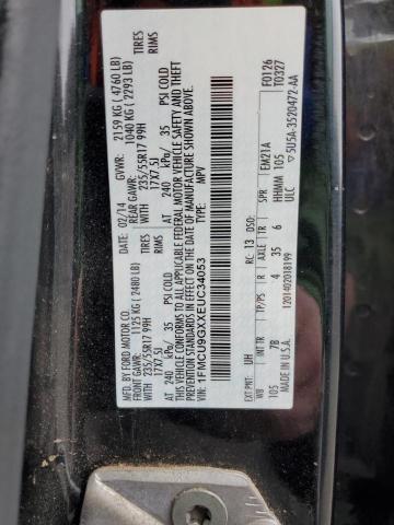 1FMCU9GXXEUC34053 Ford ESCAPE SE