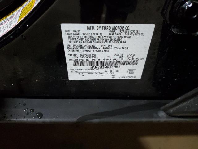 MAJ6S3KL6NC467867 Ford Ecosport Titanium