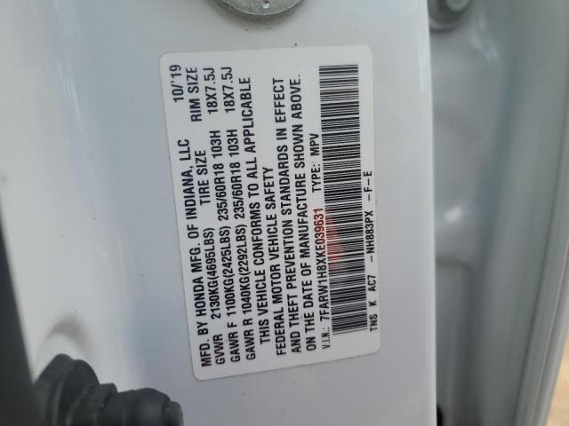 7FARW1H8XKE039631 Honda CR-V EXL
