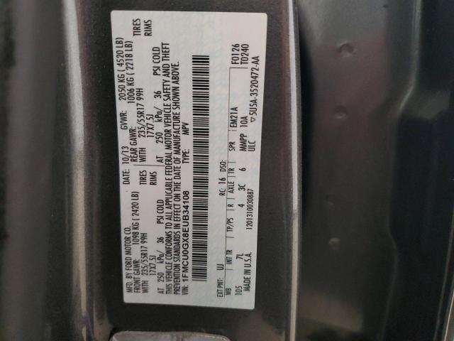 1FMCU0GX8EUB34108 Ford ESCAPE SE