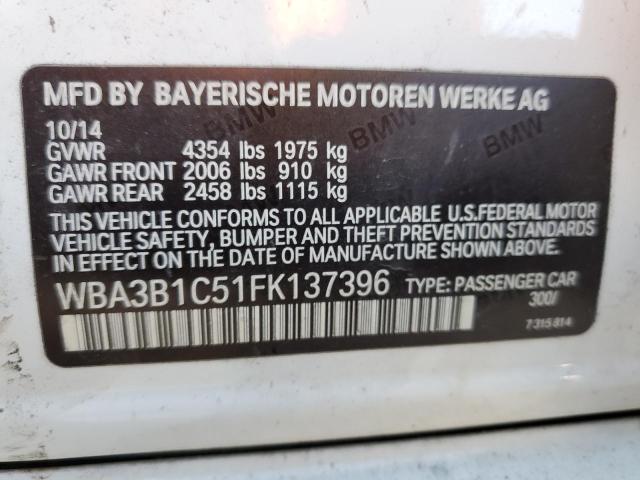 WBA3B1C51FK137396 BMW 320 I