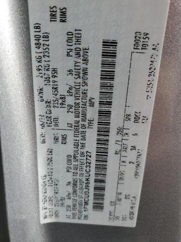 1FMCU9J98KUC32727 Ford Escape Titanium