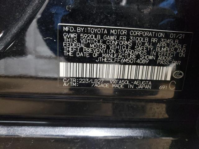 JTHE5LFF6M5014089 Lexus Ls 500