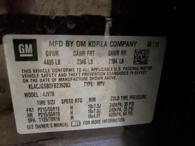 KL4CJGSB2FB239283 Buick Encore