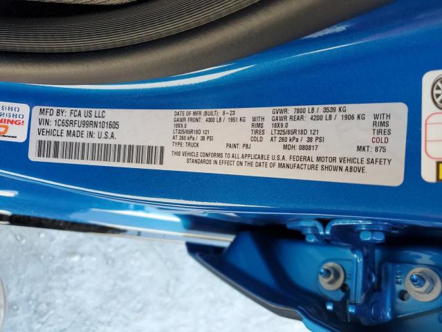 1C6SRFU99RN101605 RAM 1500 Trx