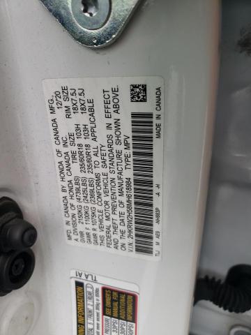2HKRW2H58MH618984 Honda CR-V EX