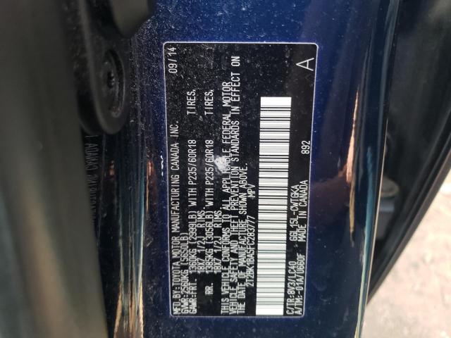 2T2BK1BA5FC283777 Lexus Rx 350 Base