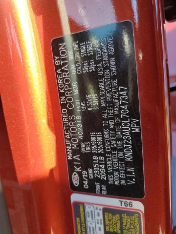 KNDJ23AU0L7047347 KIA SOUL LX