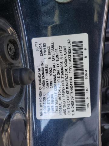 2HGFC2F74HH543944 Honda CIVIC EX
