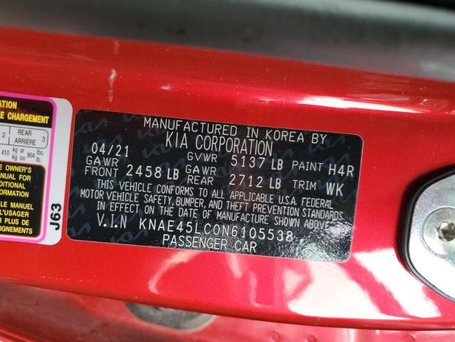 KNAE45LC0N6105538 KIA Stinger Gt1