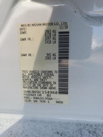 1N4BL4BV5KC154968 Nissan ALTIMA S
