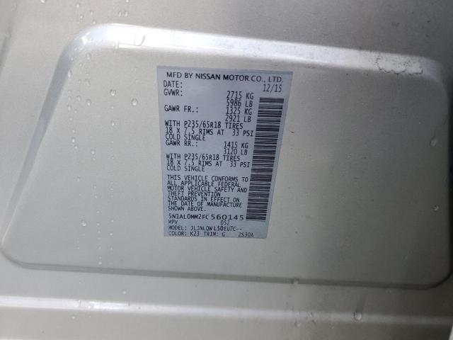 5N1AL0MM2FC560145 Infiniti QX60