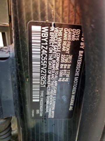 WBY1Z4C55FV278251 BMW I3 REX