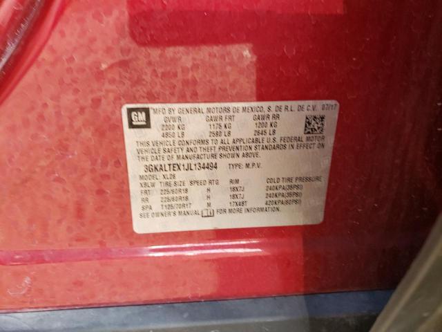 3GKALTEX1JL134494 GMC Terrain Sle