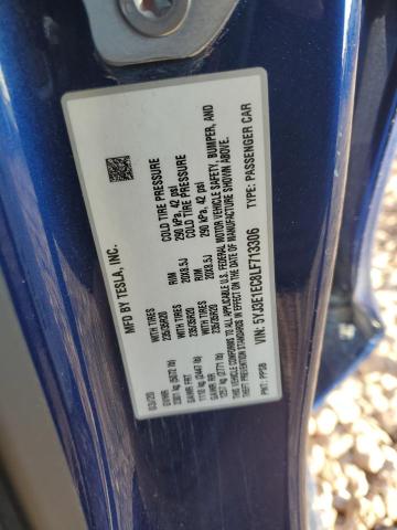 5YJ3E1EC8LF713306 Tesla MODEL 3