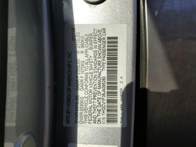 1HGCV1F36JA095280 Honda Accord Sport