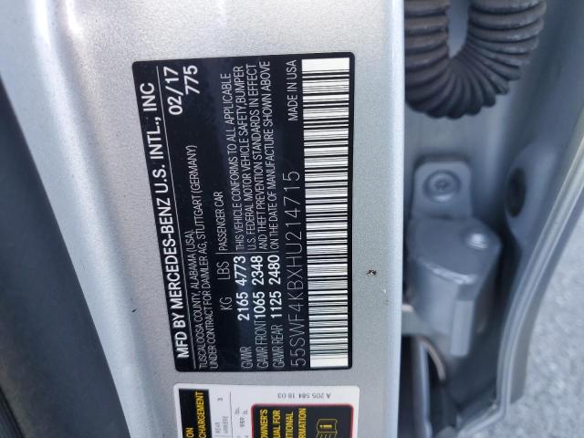 55SWF4KBXHU214715 Mercedes-Benz C 300 4matic