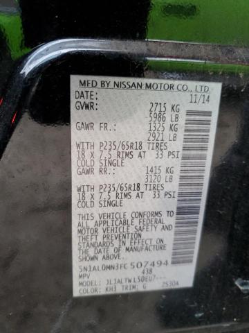 5N1AL0MN3FC507494 Infiniti QX60
