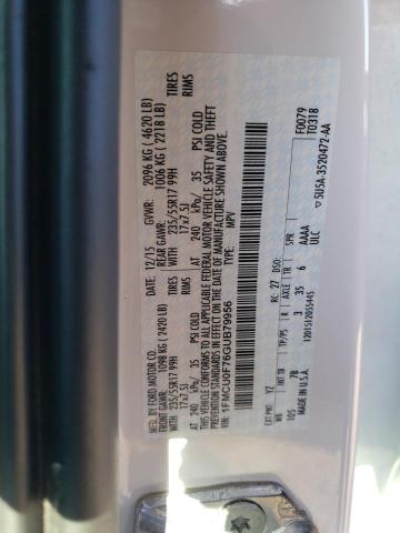 Ford ESCAPE S 2016 1FMCU0F76GUB79956 Image 13