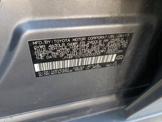 JTHBF1D21E5003233 Lexus IS 250