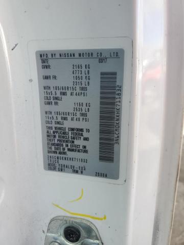 3N6CM0KNXHK711832 Nissan NV200 2.5S