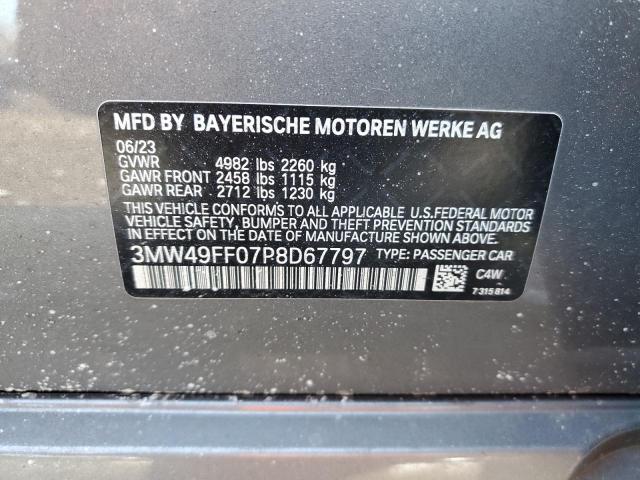 3MW49FF07P8D67797 BMW M340XI