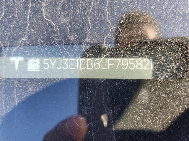 5YJ3E1EB6LF795821 Tesla MODEL 3