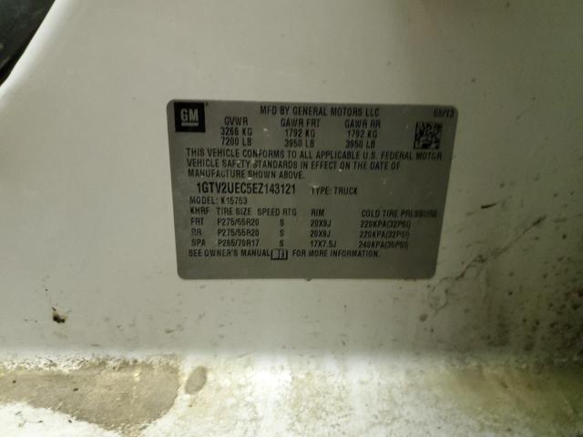 1GTV2UEC5EZ143121 GMC Sierra K1500 Sle