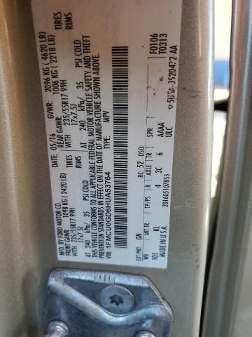 1FMCU0GD6HUA53764 Ford ESCAPE SE