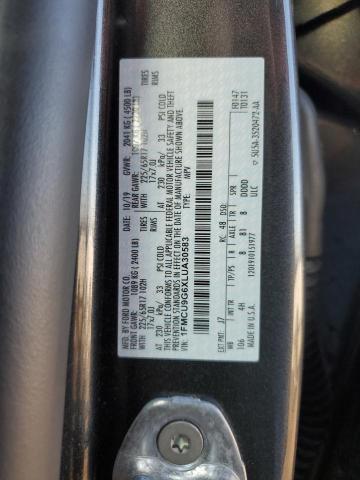 1FMCU9G6XLUA30583 Ford ESCAPE SE