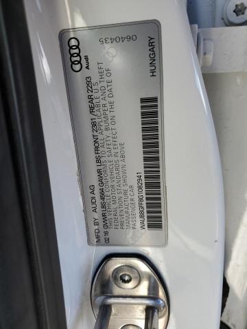 WAUB8GFF8G1082941 Audi A3 PREMIUM