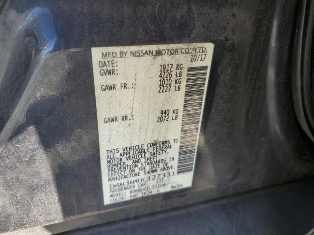 1N4AL3AP0JC127331 Nissan ALTIMA 2.5
