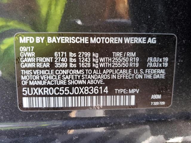 5UXKR0C55J0X83614 BMW X5 Xdrive35i
