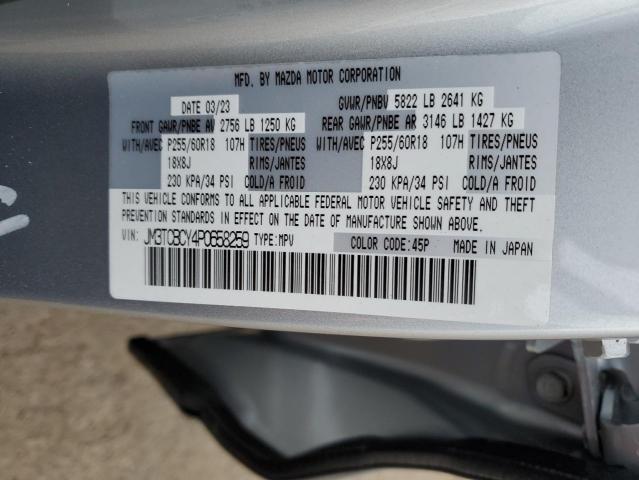JM3TCBCY4P0658259 Mazda Cx-9 Touring