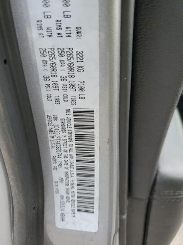 1C4SDJFT4KC631744 Dodge Durango Ssv