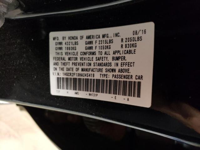 1HGCR2F1XHA045419 Honda Accord Sport Special Edition
