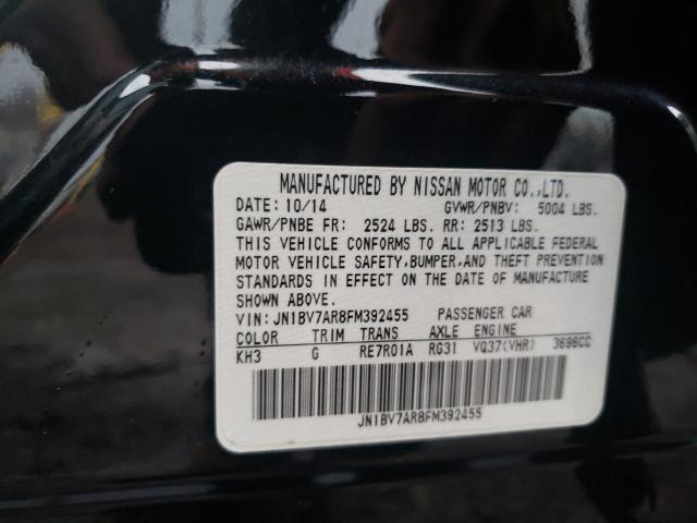 JN1BV7AR8FM392455 Infiniti Q50 BASE