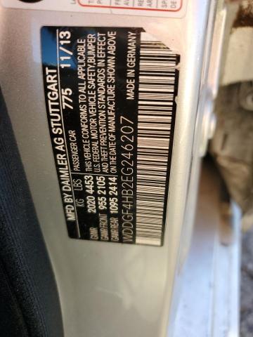 WDDGF4HB2EG246207 Mercedes-Benz C 250
