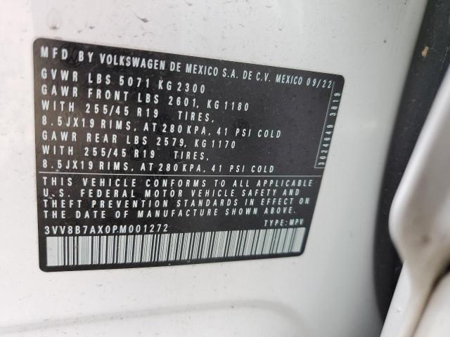 3VV8B7AX0PM001272 Volkswagen Tiguan Se R-line Black