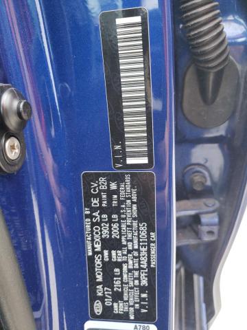 3KPFL4A83HE110685 KIA FORTE EX