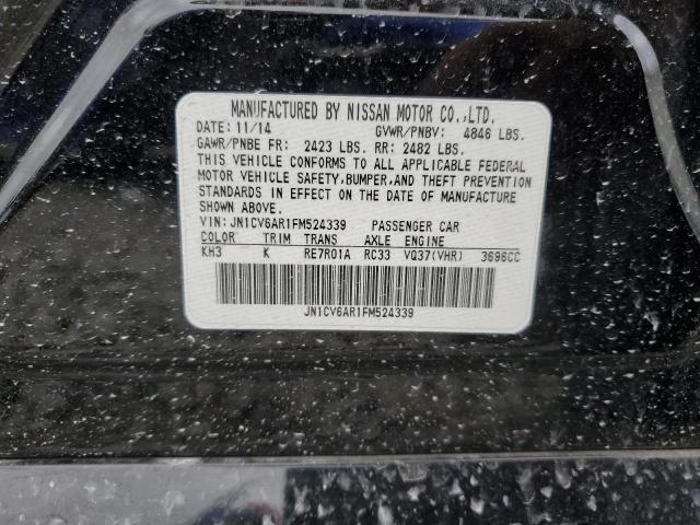 JN1CV6AR1FM524339 Infiniti Q40